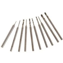 VELLEMAN JEU DE 10 MECHES MINIATURES DRILLSET1 RI3489