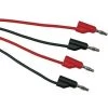 VELLEMAN CORDONS DE CONNEXION 100cm - 4mm - 2 Pcs - 30 V / 6 A TLM66 RI3641 -VELLEMAN Soldes Boutique 1215675 1