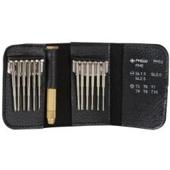 VELLEMAN JEU DE TOURNEVIS DE PRECISION EN CR-V - 12 EN 1 VTBT19 RI2663