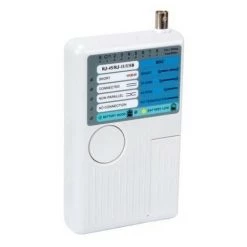 VELLEMAN TESTEUR USB/LAN POUR USB-A. USB-B. BNC. RJ45. RJ12. RJ11. RJ10 VTLAN7 RI3689