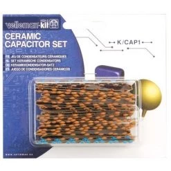 JEU DE CONDENSATEURS CÉRAMIQUES VELLEMAN K/CAP1