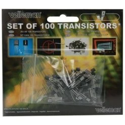 JEU DE TRANSISTORS VELLEMAN K/TRANS1