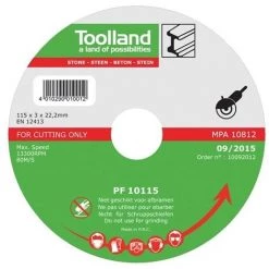 DISQUE ABRASIF - 125 MM - PIERRE VELLEMAN PF20125