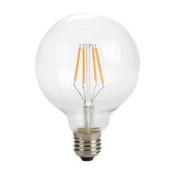 AMPOULE À FILAMENT LED - STYLE RÉTRO - G95 - 4 W - E27 - BLANC CHAUD INTENSE VELLEMAN LAL1B3PN