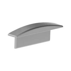 CAPUCHON EN ALUMINIUM POUR PROFILÉ POUR RUBAN LED RECESSED SLIMLINE 7 MM - SANS TROU DE CÂBLE - ARGENT VELLEMAN EC-RSL7-H3