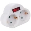 MULTIPRISE AVEC INTERRUPTEUR ON/OFF - 2 PRISES VELLEMAN EB2SWN-G -VELLEMAN Soldes Boutique 14721671 1