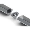 ALUMINUM LINEAR CONNECTOR FOR ALU-45 LED PROFILE - SILVER VELLEMAN LC-D2 -VELLEMAN Soldes Boutique 14732383 1