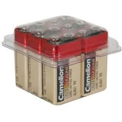 VELLEMAN ALCALINE E-BLOCK 9V-500mAh (6 Pcs/boite) 6LR61C/6 RI407