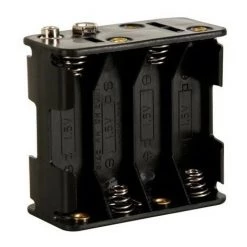 VELLEMAN COUPLEUR DE 8 PILES AA (LR6). AVEC CONTACTS A PRESSION BH383B RI672