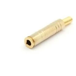 VELLEMAN JACK FEMELLE 6.35mm STEREO DORE CA038 RI892