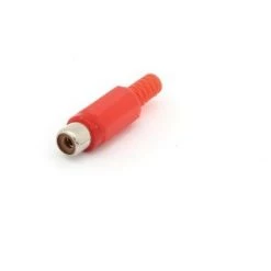 VELLEMAN FICHE RCA FEMELLE - ROUGE CA054R RI782
