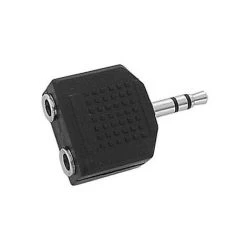 VELLEMAN DOUBLE JACK FEMELLE 3.5mm STEREO VERS JACK MALE 3.5mm STEREO CAA19 RI993