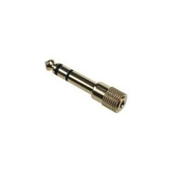 VELLEMAN JACK FEMELLE 3.5mm STEREO VERS JACK MALE 6.35mm STEREO - DORE CAA30 RI992