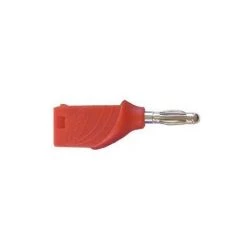 VELLEMAN FICHE BANANE EMPILABLE 4mm - ROUGE CM20R RI1207