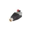 VELLEMAN RCA FEMELLE VERS CONNEXION A RESSORT A 2 BROCHES - 5 Pcs CV048 RI4862 2 VELLEMAN RCA FEMELLE VERS CONNEXION A RESSORT A 2 BROCHES - 5 Pcs CV048 RI4862 -VELLEMAN Soldes Boutique 1520209 1