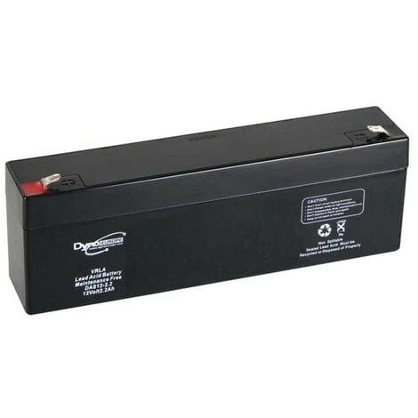 VELLEMAN ACCU ACIDE-PLOMB 12V-2.2Ah 177.5x34x66mm DAS12-2.2 RI625 3 VELLEMAN ACCU ACIDE-PLOMB 12V-2.2Ah 177.5x34x66mm DAS12-2.2 RI625