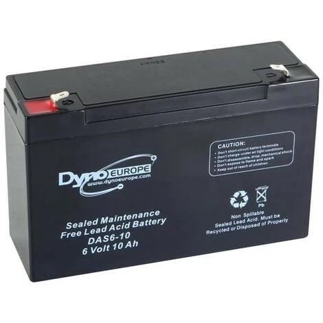 VELLEMAN ACCU ACIDE-PLOMB 6V-10Ah 151x50x101mm DAS6-10 RI631 3 VELLEMAN ACCU ACIDE-PLOMB 6V-10Ah 151x50x101mm DAS6-10 RI631