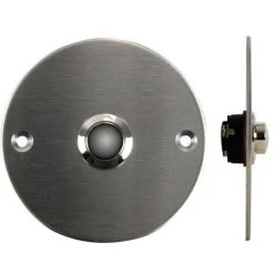 VELLEMAN BOUTON DE SONNETTE EN ACIER INOXYDABLE - NO DBB4 RI2325
