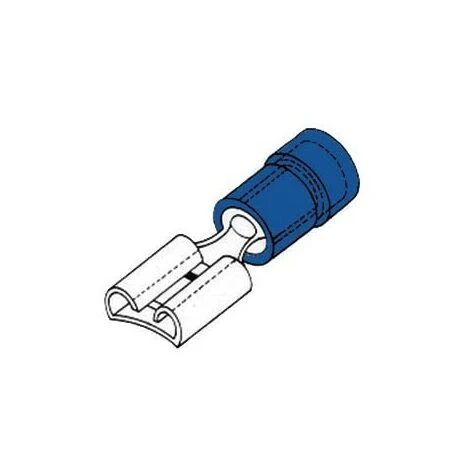 VELLEMAN COSSE FEMELLE 6.4mm BLEUE FBF6 RI1382 3 VELLEMAN COSSE FEMELLE 6.4mm BLEUE FBF6 RI1382