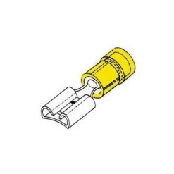 VELLEMAN COSSE FEMELLE 6.4mm JAUNE FYF6 RI1390