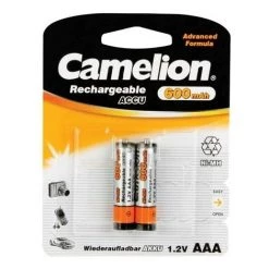 VELLEMAN NiMH AAA/LR3 1.2V-600mAh (2/carte) HR3C RI586