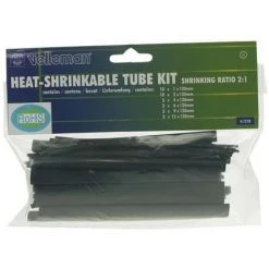 VELLEMAN LOT DE GAINES THERMORETRACTABLES - 40pcs-NOIR K/STB RI2146