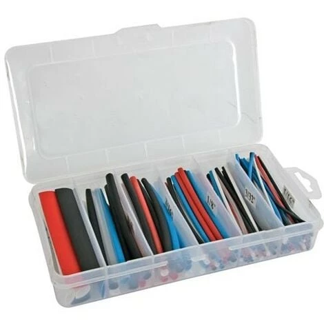 VELLEMAN LOT DE GAINES THERMORETRACTABLES - MULTICOLORE 10cm - 170 Pcs - DANS COFFRET DE RANGEMENT K/STMC2 RI2149 3 VELLEMAN LOT DE GAINES THERMORETRACTABLES - MULTICOLORE 10cm - 170 Pcs - DANS COFFRET DE RANGEMENT K/STMC2 RI2149