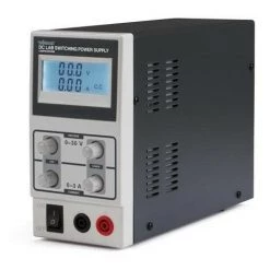 VELLEMAN ALIMENTATION A DECOUPAGE DC LAB 0-30 VCC / 0-3 A MAX AVEC ECRAN LCD LABPS3003SM RI4743