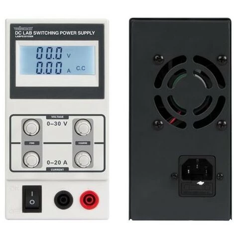 VELLEMAN ALIMENTATION A DECOUPAGE DC LAB 0-30 VCC / 0-10 A MAX AVEC ECRAN LCD LABPS3010SM RI4748 4 VELLEMAN ALIMENTATION A DECOUPAGE DC LAB 0-30 VCC / 0-10 A MAX AVEC ECRAN LCD LABPS3010SM RI4748 – Image 2
