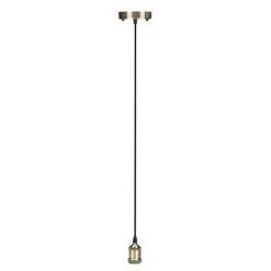 VELLEMAN LUMINAIRE RETRO A SUSPENSION EN CORDAGE - FINITION BRONZE LAMPH02 RI14774 -VELLEMAN Soldes Boutique 1521929 4