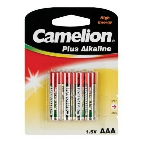 VELLEMAN ALCALINE AAA / LR3 1.5V-1100mAh (4pcs/bl) LR03C RI410 3 VELLEMAN ALCALINE AAA / LR3 1.5V-1100mAh (4pcs/bl) LR03C RI410