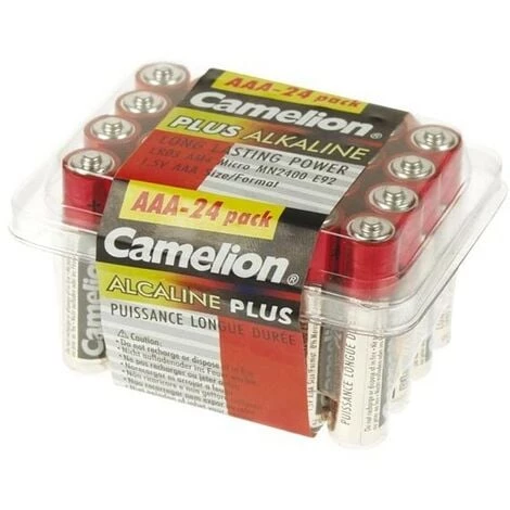 VELLEMAN ALKALINE LR03 / AAA 1.5V-1100mAh (24 Pcs/boite) LR03C/24 RI411 3 VELLEMAN ALKALINE LR03 / AAA 1.5V-1100mAh (24 Pcs/boite) LR03C/24 RI411