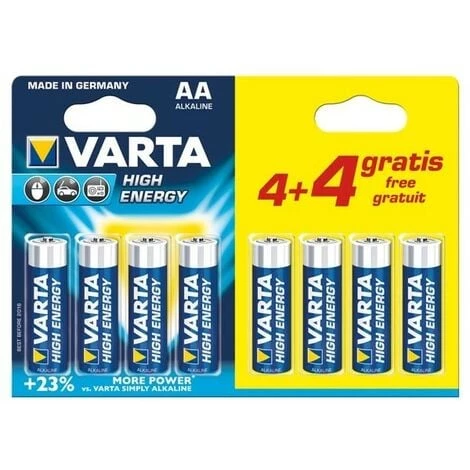 VELLEMAN ALCALINE LR6/AA. 1.5 V PACK PROMO 4 4 Pcs 4906.121.448 (blister) LR6/44 RI438 3 VELLEMAN ALCALINE LR6/AA. 1.5 V PACK PROMO 4 4 Pcs 4906.121.448 (blister) LR6/44 RI438