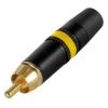VELLEMAN FICHE RCA - DOREE - ANNEAU JAUNE NYS373-4 RI6029 -VELLEMAN Soldes Boutique 1522594 1
