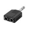 VELLEMAN MALE 6.35 Mm JACK STEREO A 2 X FEMELLE 6.35 Mm JACK PCN018 RI944 -VELLEMAN Soldes Boutique 1522811 1