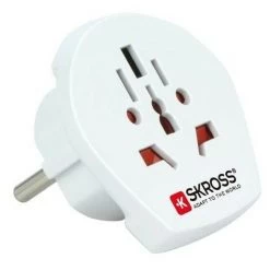 VELLEMAN ADAPTATEUR DE VOYAGE - MONDE VERS EUROPE RI4988