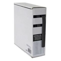 VELLEMAN GAINE THERMORETRACTABLE 2:1 - 2.5mm - NOIR - 15m ST25BK-BX RI2141