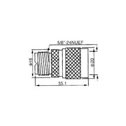 VELLEMAN CONNECTEUR N MALE VERS PL FEMELLE CN11 RI746 -VELLEMAN Soldes Boutique 1575490 2