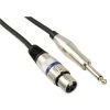 VELLEMAN CABLE PROFESSIONNEL XLR. XLR FEMELLE VERS JACK MONO 6.35mm (6m) PAC111 RI1741 -VELLEMAN Soldes Boutique 1575706 1