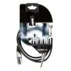 VELLEMAN CABLE PROFESSIONNEL XLR. XLR MALE VERS JACK MONO 6.35mm (1.5m) PAC116-1 RI1744 -VELLEMAN Soldes Boutique 1575709 1