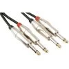 VELLEMAN CABLE AUDIO PROFESSIONNEL. JACK MONO 2 X 6.35mm VERS JACK MONO 2 X 6.35mm (5m) PAC130 RI1748 -VELLEMAN Soldes Boutique 1575718 1