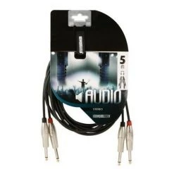 VELLEMAN CABLE AUDIO PROFESSIONNEL. JACK MONO 2 X 6.35mm VERS JACK MONO 2 X 6.35mm (5m) PAC130 RI1748 -VELLEMAN Soldes Boutique 1575718 2