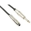 VELLEMAN CALE PROFESSIONNEL AUDIO. FICHE MONO 6.35mm VERS JACK MONO 6.35mm (5m) PAC151 RI1750 -VELLEMAN Soldes Boutique 1575724 1