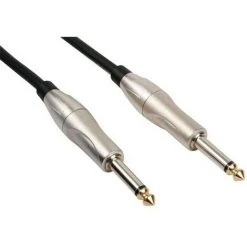 VELLEMAN CABLE PROFESSIONNEL POUR GUITARE. JACK METALLIQUE 6.35mm VERS JACK METALLIQUE 6.35mm (5m) PAC157 RI1734
