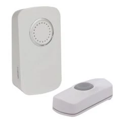 SONNETTE SANS FIL À PILES - 1 BOUTON VELLEMAN EDM1