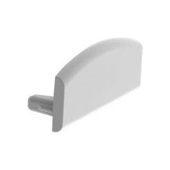 CAPUCHON EN ALUMINIUM POUR PROFILÉ POUR RUBAN LED SLIMLINE LARGEUR 8 MM - SANS PRÉ-PERÇAGE - ARGENT VELLEMAN EC-SLW8-H3