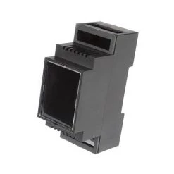 BOÎTIER SUR RAIL DIN AVEC FENTES DE VENTILATION - 2 MODULES VELLEMAN DRMU2