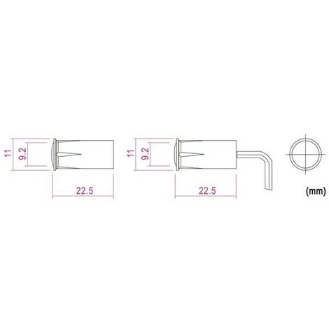 VELLEMAN CONTACT MAGNETIQUE - 0.5A @ 100V CC - NC - PRECABLE HAA304 RI2284 4 VELLEMAN CONTACT MAGNETIQUE - 0.5A @ 100V CC - NC - PRECABLE HAA304 RI2284 – Image 2