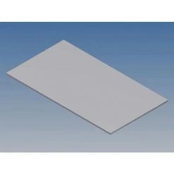 PANNEAU EN ALUMINIUM POUR 10002 MC 12 - ARGENT - 77 X 42.5 X 1 MM VELLEMAN TKAPP12.1