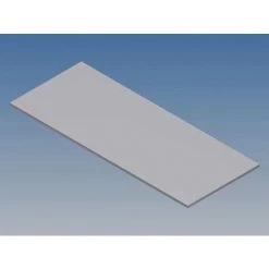 PANNEAU EN ALUMINIUM POUR 10001 MC 11 - ARGENT - 77 X 31 X 1 MM VELLEMAN TKAPP11.1